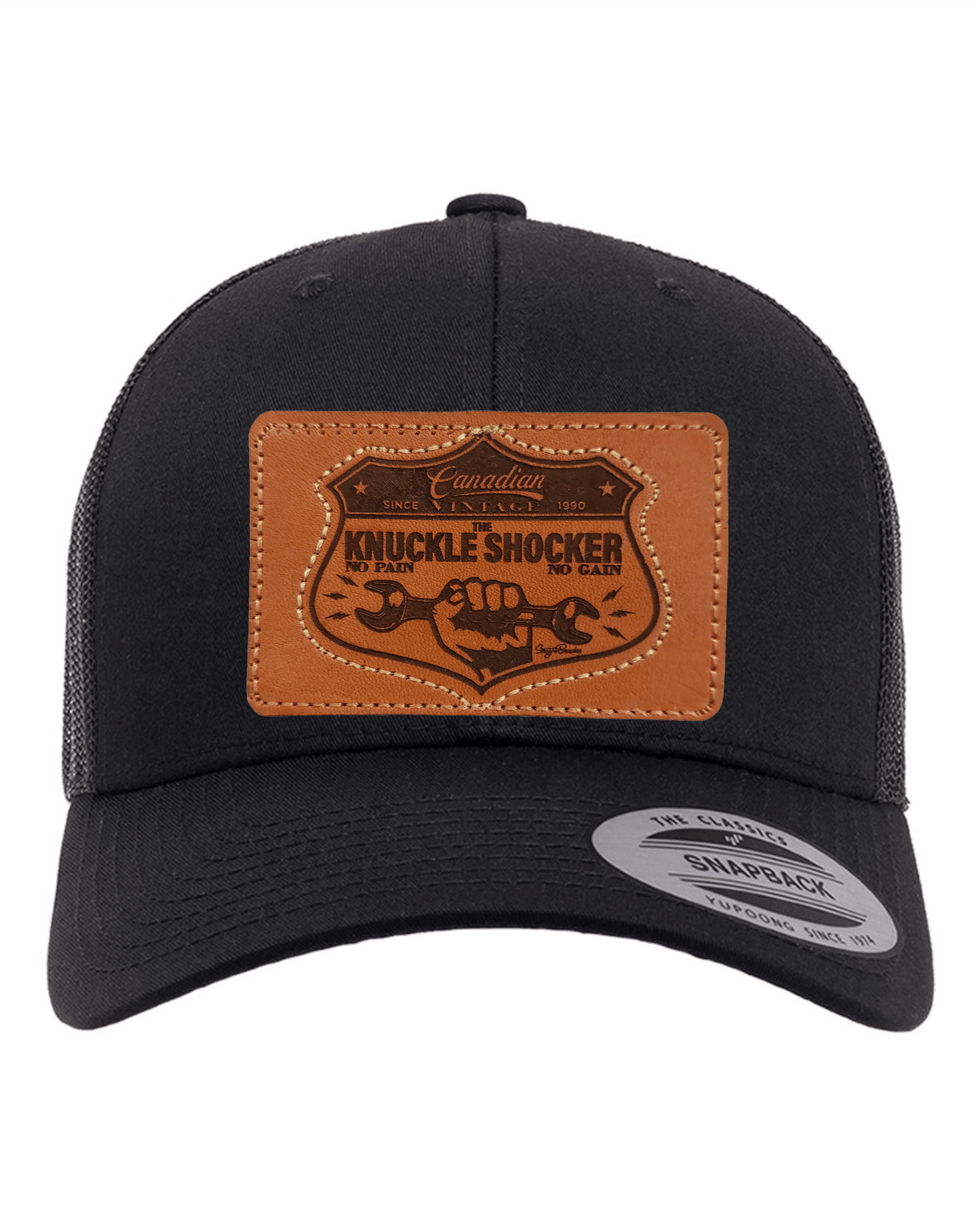 Leather Patch DESIGNER HAT