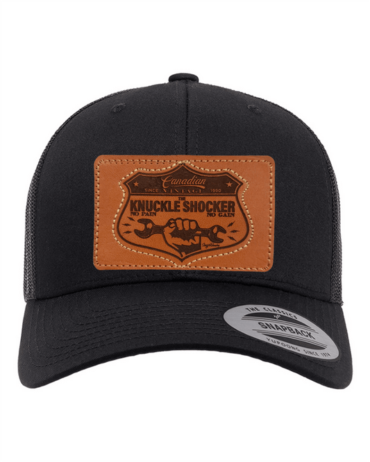 Leather Patch DESIGNER HAT